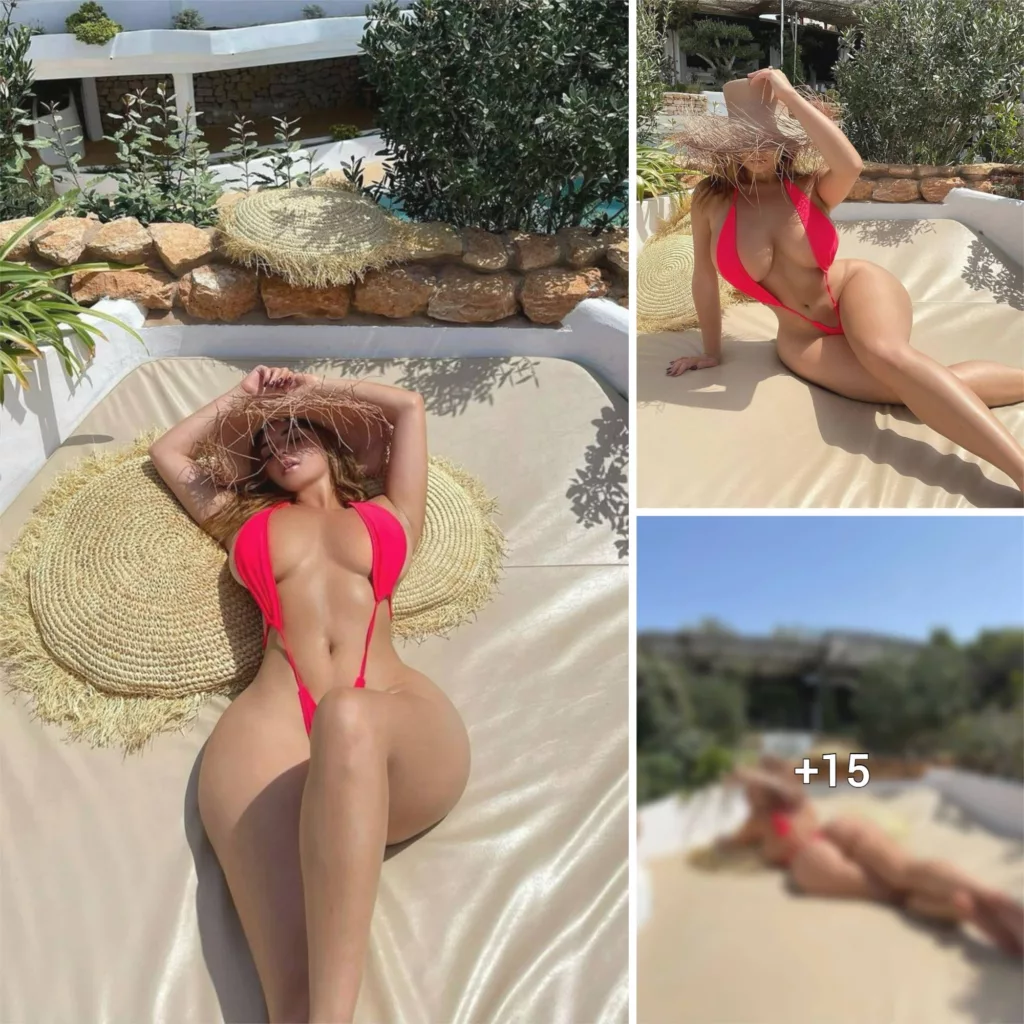 Demi Rose Sizzles in a Daring Mini Bikini – Unleashing Irresistible Allure with Fiery Elegance